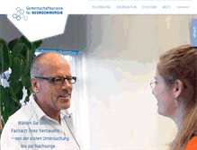 Tablet Screenshot of praxis-neurochirurgie.de